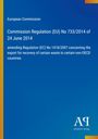 Titel: Kommissionsverordnung (EU) Nr. 733/2014 vom 24. Juni 2014. Blaues Layout mit Verlagslogo unten.