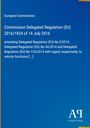 Titel: Commission Delegated Regulation (EU) 2016/1824. Enthält EU-Regulierungen, blaue Hintergrundfarbe links.