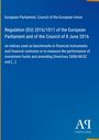 Text: Regulation (EU) 2016/1011, Benchmark Indices. Farbe: Blau, Verlag: Antiphon, Logo unten rechts.