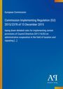 Titel der EU-Verordnung über Verwaltungszusammenarbeit bei Steuern, blauer Hintergrund mit Logo "ΑΓ Antiphon Verlag".