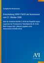 Text beschreibt eine Entscheidung der Europäischen Kommission von 2008 bezüglich Beihilfen in Ungarn. Links gelber Streifen.