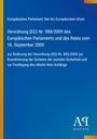 Text: Verordnung (EG) Nr. 988/2009, Datum: 16. September 2009. Blauer Hintergrund, gelber Rand, Logo unten rechts.