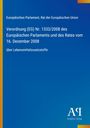 "Europäische Verordnung über Lebensmittelzusatzstoffe. Dominante blaue Fläche mit gelbem Rand und Logo: Antiphon Verlag."
