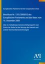 Beschluss Nr. 1351/2008/EG, Schutz der Kinder bei Internetnutzung. Blaues Cover mit gelbem Rand links, Logo rechts unten.