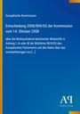 Europäische Kommission, Entscheidung 2008/809/EG vom 14. Oktober 2008, Antiphon Verlag, blaue Hintergrundfarbtöne.
