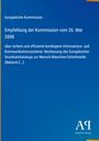 Europäische Kommission, Empfehlung vom 26. Mai 2008 über bordeigene Informationssysteme. Blaues Cover mit Antiphon Verlag Logo.