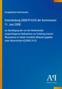 "Entscheidung 2008/914/EG der Kommission 11. Juni 2008" auf blauem Hintergrund, Logo unten rechts.