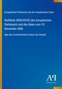 Titel: "Richtlinie 2008/99/EG" über den strafrechtlichen Umweltschutz, blaues Cover, Logo unten rechts.