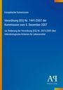 Titel: Verordnung (EG) Nr. 1441/2007 der Kommission. Blaues Design mit Verlagslogo unten rechts.