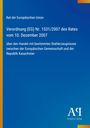 Text: "Rat der Europäischen Union. Verordnung (EG) Nr. 1531/2007 des Rates vom 10. Dezember 2007..." Unten ein Logo.