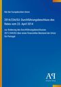 2014/234/EU: Beschluss des Rates vom 23. April 2014 zur Änderung für finanzielle Beistand der EU für Portugal. Logo in Blau.