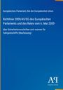 Europäisches Parlament, Richtlinie 2009/45/EG über Sicherheitsvorschriften für Fahrgastschiffe. Blauer Hintergrund. 