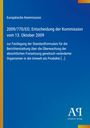 Text der Europäischen Kommission zur Überwachung genetisch veränderter Organismen, blaues Cover, Antiphon Verlag.