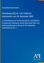 Europäische Kommission, Verordnung (EG) Nr. 1201/2009, blau mit gelbem Rand und Antiphon Verlag-Logo.