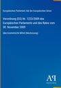 Text über EU-Verordnung (EG) Nr. 1223/2009 zu kosmetischen Mitteln, blauer Hintergrund, Logo "AR" unten.