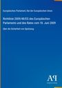 Text: Richtlinie 2009/48/EG über die Sicherheit von Spielzeug. Oben Europäisches Parlament erwähnt. Unten Logo: Antiphon Verlag.