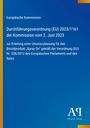 Durchführungsverordnung (EU) 2023/1161, Unionszulassung für Biozidprodukt „Spray On“. Blau und gelb-orange Gestaltung.