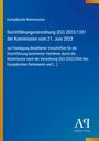 Oben steht der Titel einer EU-Verordnung. Unten rechts das Logo "AR Antiphon Verlag" auf blauem Hintergrund.