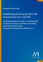 Text: "Europäische Kommission Durchführungsverordnung (EU) 2022/1504..." Unten ist das Antiphon Verlag Logo. Blaue und gelbe Farben.