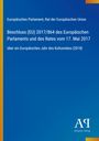 Text zu Beschluss (EU) 2017/864 über Europäisches Jahr des Kulturerbes (2018). Blau mit Logo des Antiphon Verlags.