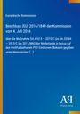Text: Beschluss (EU) 2016/1849 der Kommission, PSV Eindhoven, Europäische Kommission. Blaues Design, Antiphon Verlag Logo.