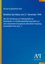 Richtlinie über Höchstgehalte an Schädlingsbekämpfungsmitteln, EU, November 1990. Blauer Hintergrund mit gelb-rotem Streifen.