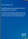 Titel: Durchführung einer Verordnung zur Einführung eines endgültigen Ausgleichszolls. Logo mit "AA".