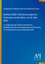 Text: Richtlinie 2000/13/EG über Etikettierung und Werbung von Lebensmitteln. Blaues Cover, schlichtes Design.