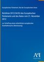 „Richtlinie 2012/34/EU zur Schaffung eines einheitlichen europäischen Eisenbahnraums.“ Blau mit schlichtem Layout.