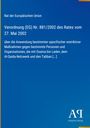 Text zur Verordnung (EG) Nr. 881/2002 über Maßnahmen gegen Personen/Organisationen wie Osama bin Laden.