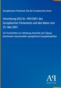 Verordnung (EG) Nr. 999/2001 zur Verhütung bestimmter Enzephalopathien. Blaues Design, Antiphon Verlag-Logo.