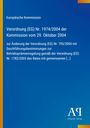 Europäische Kommission: Verordnung (EG) Nr. 1974/2004. Blauer Hintergrund mit einem Verlagslogo.