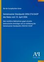 Text: "Rat der Europäischen Union, Gemeinsamer Standpunkt 2006/276/GASP des Rates vom 10. April 2006" auf blauem Hintergrund.