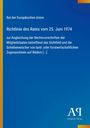 Text: Rat der Europäischen Union. Richtlinie des Rates vom 25. Juni 1974 zur Angleichung der Rechtsvorschriften. Unten rechts ein Verlagslogo auf blauem Hintergrund.
