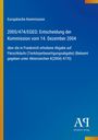Text über EU-Kommission, Entscheidung zur Abgabe auf Fleischkäufe in Frankreich. Blaues Design, Antiphon Verlag-Logo.