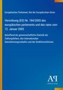 Verordnung (EG) Nr. 184/2005, Europäisches Parlament, Rat der EU. Blauer Hintergrund, unten rechts Logo "Antiphon Verlag".
