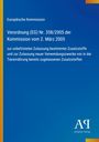 Text der EU-Verordnung über Zusatzstoffe vor blauem Hintergrund mit gelbem Rand links und Logo des Antiphon Verlags rechts.