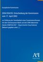Europäische Kommission, Entscheidung der Kommission vom 17. April 2002. Hintergrund in Blau, Logo unten rechts.