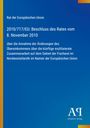 2010/717/EU: Beschluss des Rates vom 8. November 2010 zur Fischerei im Nordwestatlantik. Blau mit EU- und Verlagslogo.
