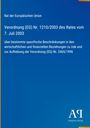 Text zur Verordnung über EU-Beschränkungen zu Irak; blau, weißer Text, Verlagslogo unten rechts.