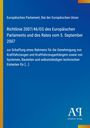 Richtlinie 2007/46/EG zur Genehmigung von Kraftfahrzeugen. Blaues Cover mit gelbem Streifen links, unten Logo "AQ".