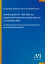 Verordnung (EG) Nr. 1905/2006, Europäisches Parlament. Blaues Cover mit gelbem Streifen, unten Logo "Antiphon Verlag".