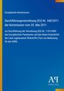 Europäische Kommission, Verordnung (EU) Nr. 540/2011, Kommission 25. Mai 2011, Wirkstoffe EWR. Blaues Design mit Logo.