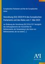 Titel: Verordnung (EU) 2025/914 des Europäischen Parlaments. Blauer Hintergrund mit gelbem Streifen links.