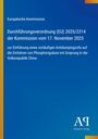 Text über EU-Verordnung mit Antidumpingzoll auf Phosphorigssäure aus China. Blaues Design mit gelben Akzenten.