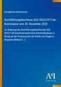 „Durchführungsbeschluss (EU) 2025/2372“ steht zentral. Oben "Europäische Kommission", unten „Antiphon Verlag“. Blau-gelber Hintergrund.