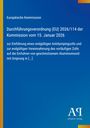 Logo „Antiphon Verlag“; Text: „Europäische Kommission, Durchführungsverordnung (EU) 2026/114 der Kommission vom 15. Januar 2026“.