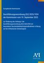 Europäische Kommission. Verordnung (EU) 2025/1924 zur Afrikanischen Schweinepest. Blau, gelbe Randlinie. Logo unten rechts.