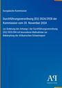 Europäische Kommission, Verordnung zur Bekämpfung der Afrikanischen Schweinepest; blaues Layout, Antiphon Verlag-Logo.