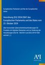 "Verordnung (EU) 2024/2847" steht in Weiß auf Blau. Unten rechts ein weißes Logo mit "Antiphon Verlag".